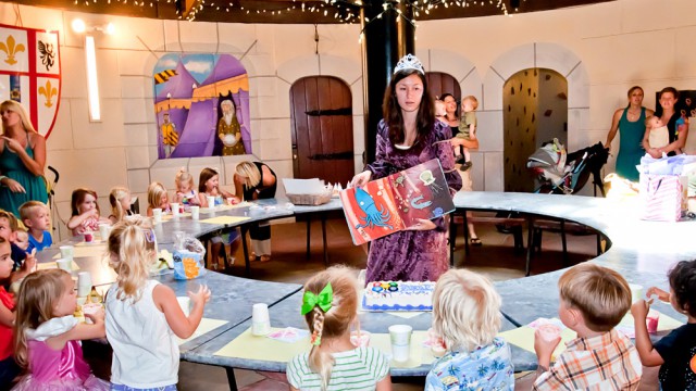 Royal Party in King Arthur's Castle